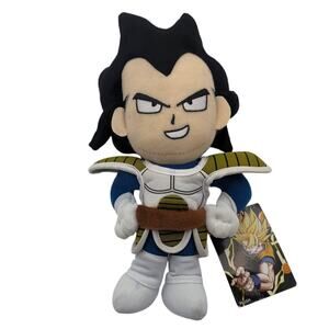 Dragon Ball Z Vegeta Plush Stuffed Animal GE Animation Toei DBZ Anime Toy 7"